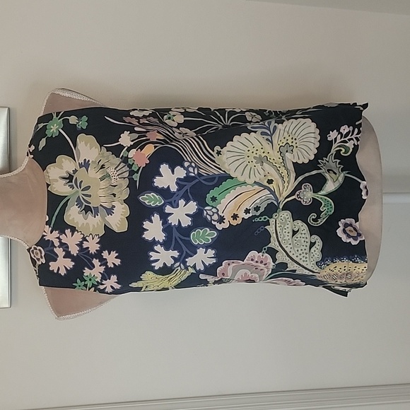 J Crew Liberty Fabric Symphony Print Sleeveless Top. Size 4.  EUC. - Picture 1 of 7